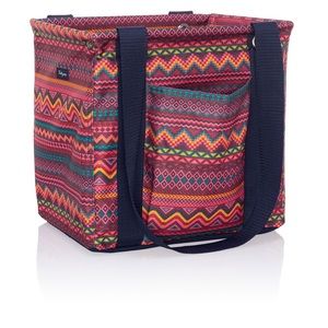 Thirty-one set of 2 Small and 1 Large Utility Totes in Sierra Stripe